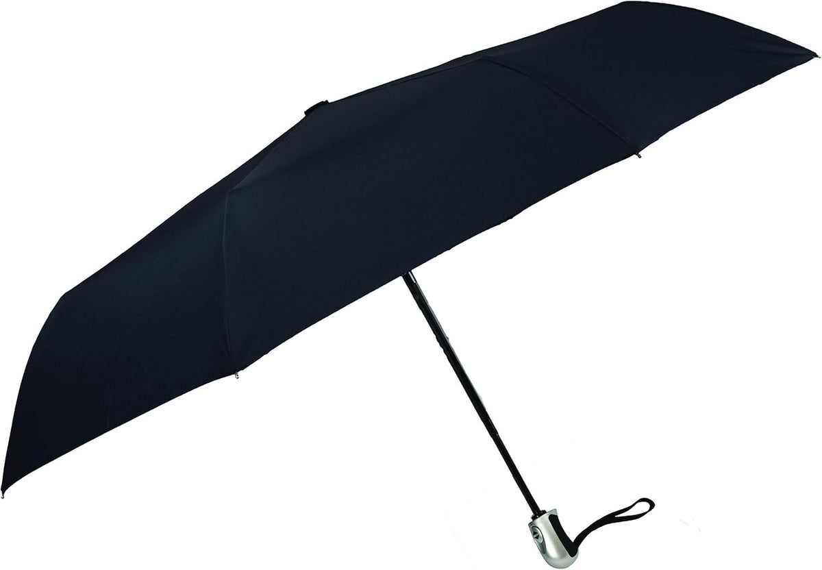 RainTamer 43-inch Auto Open and Auto Close Solid Style Travel Umbrella