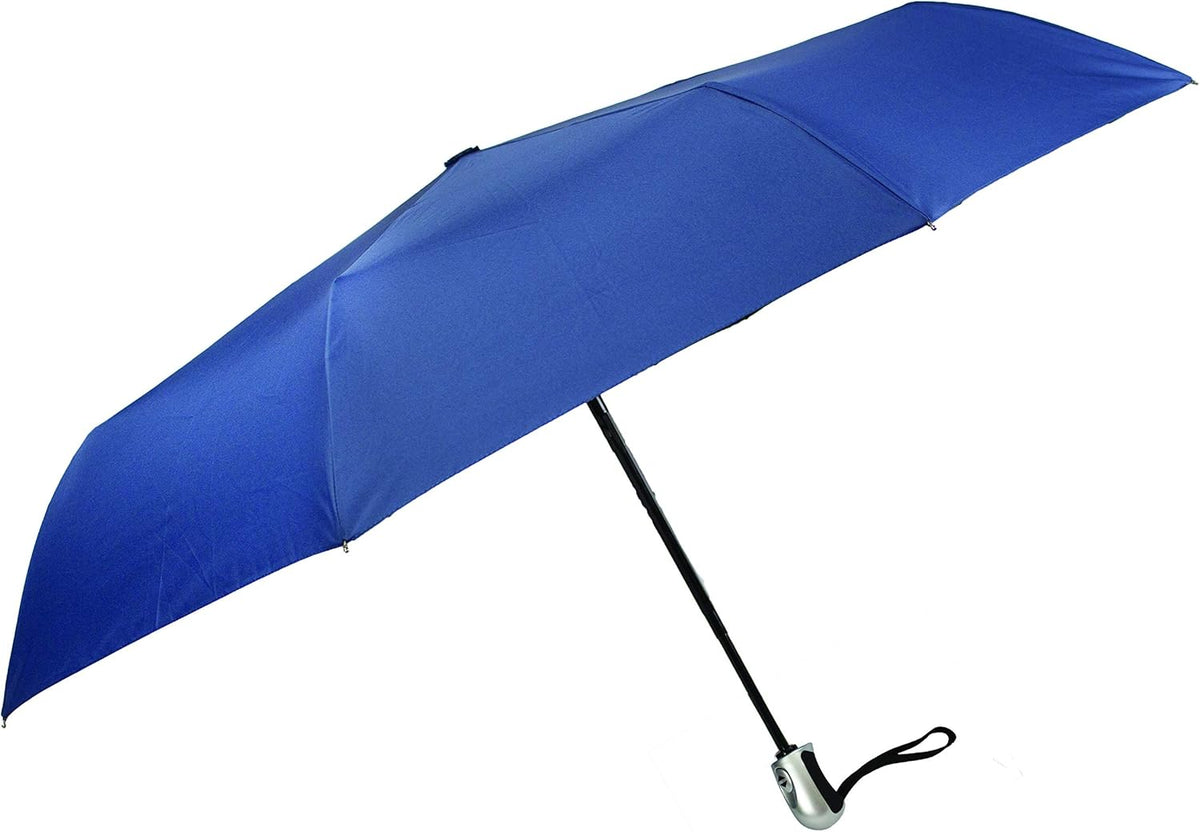 RainTamer 43-inch Auto Open and Auto Close Solid Style Travel Umbrella
