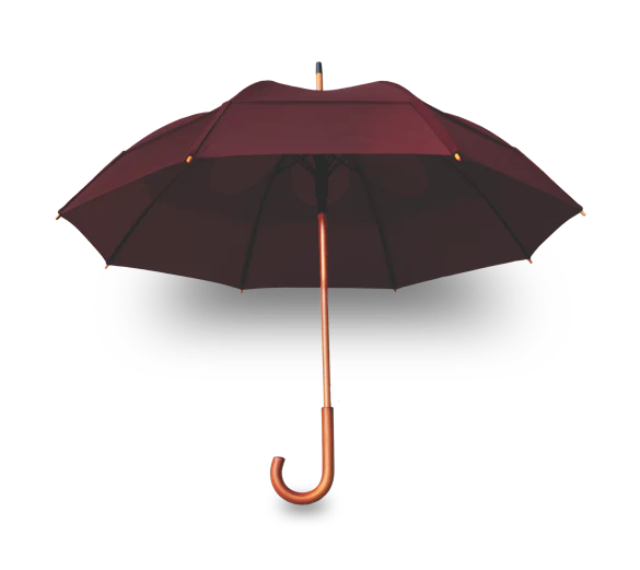 GustBuster Classic 48" Auto Open Folding Windproof Umbrella Lightweight and Strong