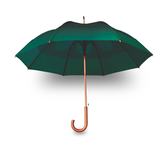 GustBuster Classic 48" Auto Open Folding Windproof Umbrella Lightweight and Strong