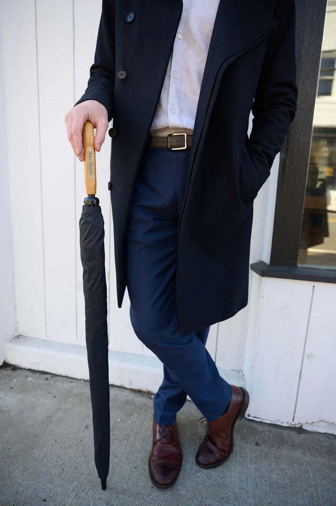 The Classy Gustbuster Doorman Large Windproof Umbrellas (Black)
