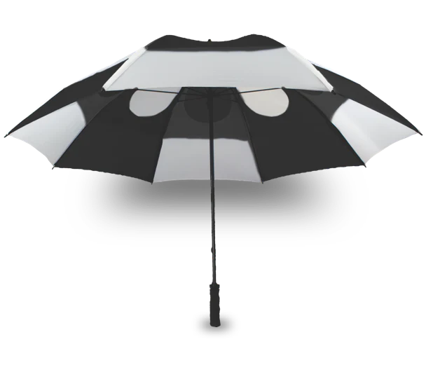 GustBuster Pro Series Gold 62" and 68" Windproof Golf Umbrellas