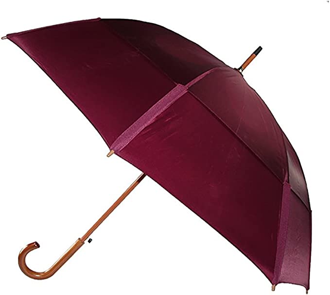 GustBuster Classic 48" Auto Open Folding Windproof Umbrella Lightweight and Strong