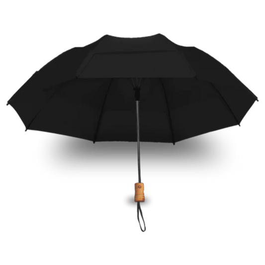 Gustbuster Metro Dual Canopy Collapsible AUTO OPEN 43" Compact Windproof Umbrela