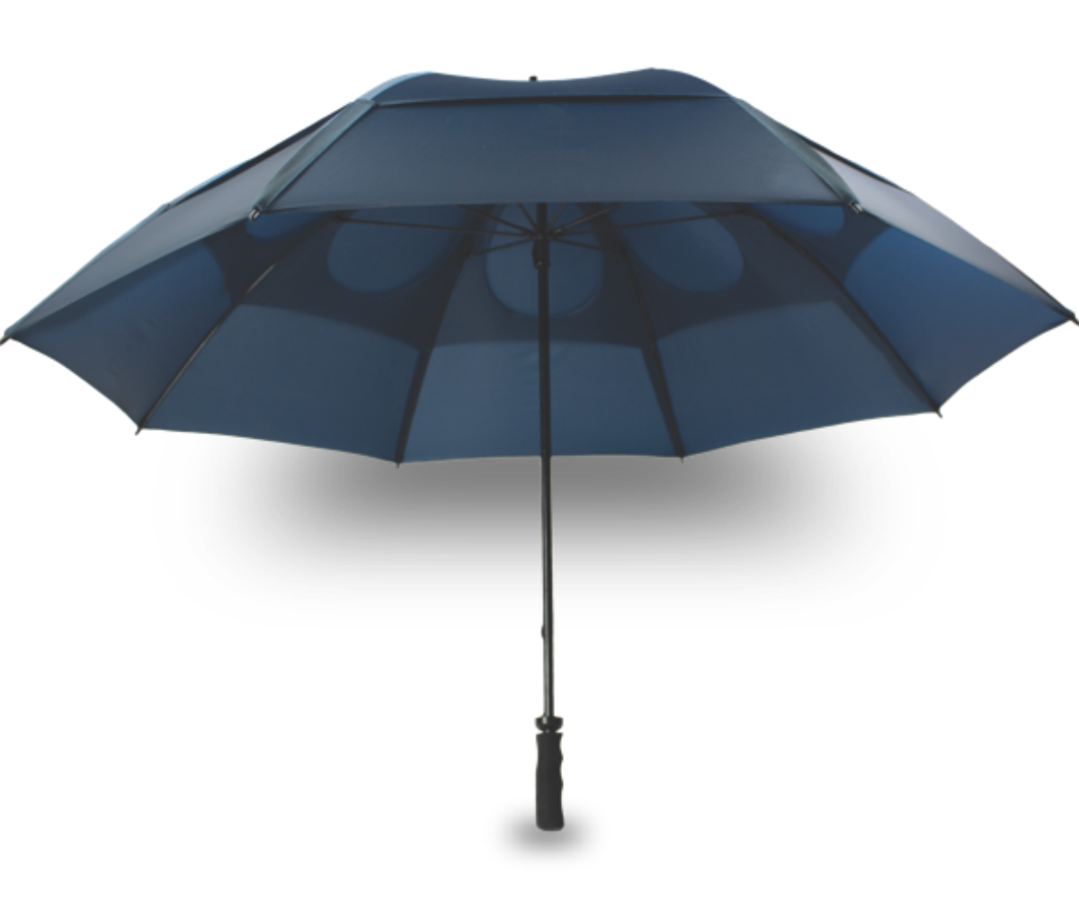 GustBuster Pro Series Gold 62" and 68" Windproof Golf Umbrellas