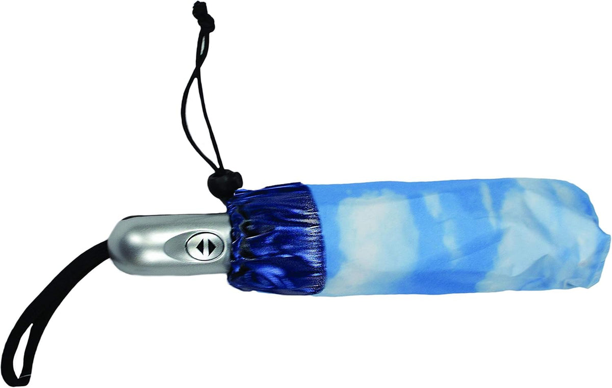 RainTamer 43-inch Auto Open and Auto Close Solid Style Travel Umbrella